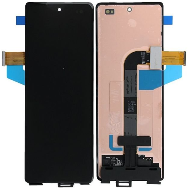 OLED Touchscreen (outer) - Black, Galaxy Z Fold2 (5G); SM-F916
