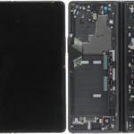 OLED Touchscreen (inner) - Black (Red Hinge), Galaxy Z Fold2 (5G); SM-F916