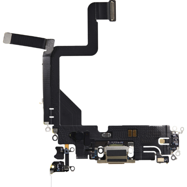 Dock Connector - Gold, for iPhone 14 Pro