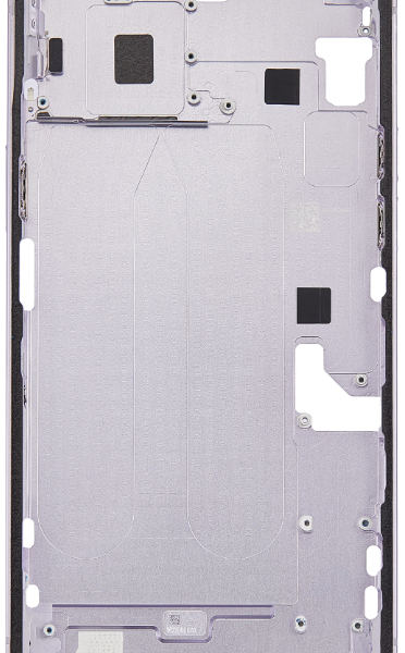 Middle Frame (Pulled) - Purple, For iPhone 14 Plus