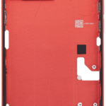 Middle Frame (Pulled) - Red, For iPhone 14 Plus