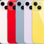 Rear Cover (excl. Logo) - Black, For iPhone 14