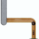 Fingerprint Sensor - Silver, Galaxy Z Flip 4; SM-F721U