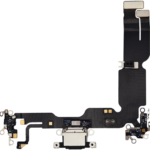 Dock Connector - Black, for iPhone 15 Plus