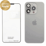 Back Glass (Original) - Natural Titatium, Apple iPhone 15 Pro