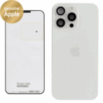 Back Glass (Original) - White, Apple iPhone 15 Pro Max