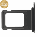 SIM Tray (Original) - Black Titanium, Apple iPhone 15 Pro / 15 Pro Max