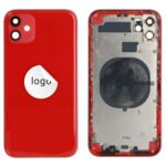 Rear Cover (Pulled) - Red, For iPhone 11
