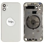 Rear Cover (Pulled) - White, For iPhone 11