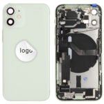 Rear Cover (Pulled A) incl. small parts - Green, For iPhone 12 mini