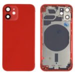 Rear Cover (excl. Logo) - Red, For iPhone 12 mini