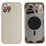 Rear Cover (excl. Logo) - Gold, For iPhone 12 Pro Max
