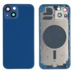 Rear Cover (excl. Logo) - Blue, For iPhone 13