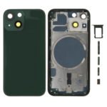 Rear Cover (excl. Logo) - Green, For iPhone 13 mini