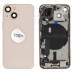 Rear Cover (Pulled B) incl. small parts - Pink, For iPhone 13 mini
