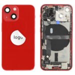 Rear Cover (Pulled A) incl. small parts - Red, For iPhone 13 mini