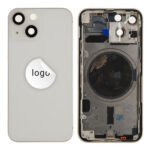 Rear Cover (Pulled) - White, For iPhone 12
