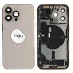 Rear Cover (Pulled A) incl. small parts - Gold, For iPhone 13 Pro