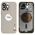Rear Cover (Pulled) - Gold, For iPhone 13 Pro