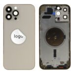 Rear Cover (Pulled) - Gold, For iPhone 13 Pro Max