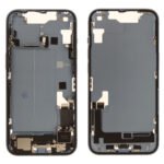 Middle Frame (Pulled C) incl. small parts - Blue, For iPhone 14