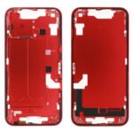 Middle Frame (Pulled) - Red, For iPhone 14