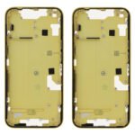 Middle Frame (Pulled) - Yellow, For iPhone 14