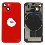 Back Glass (Pulled A) - Red, For iPhone 14