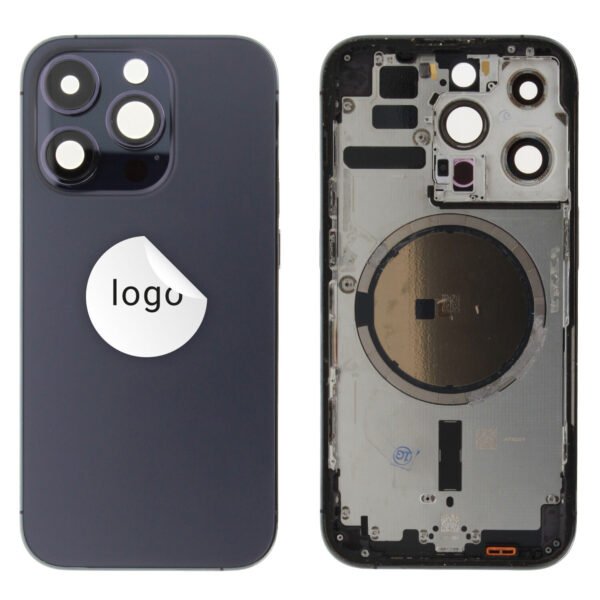 Rear Cover (Pulled) - Purple, For iPhone 14 Pro