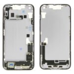 Middle Frame (Pulled) incl. small parts - Purple, For iPhone 14 Plus