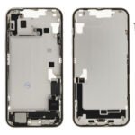 Middle Frame (Pulled C) incl. small parts - White, For iPhone 14 Plus