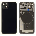 Back Glass (Pulled C) - Black, For iPhone 14 Plus
