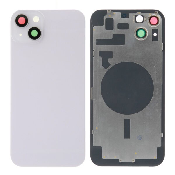 Rear Cover (excl. Logo) - Purple, For iPhone 14 Plus