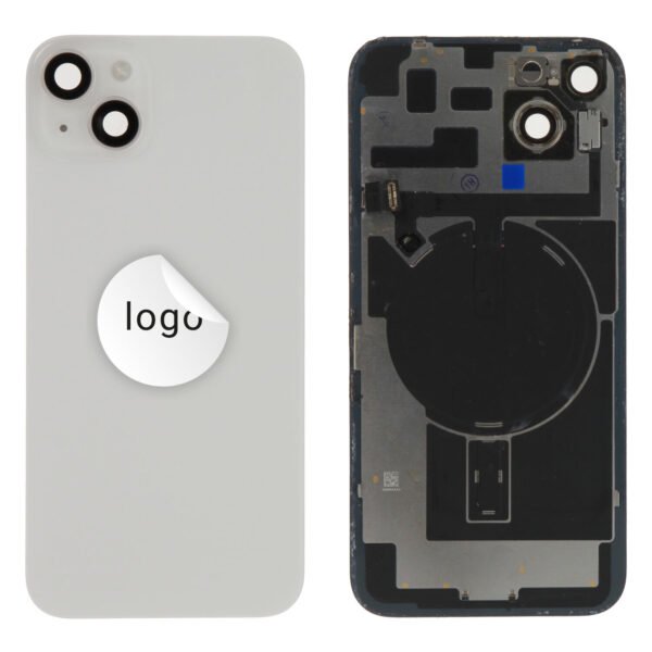 Back Glass (Pulled C) - White, For iPhone 14 Plus