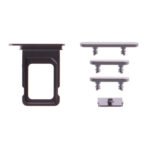 Keyset + Simcard Tray - Purple, For iPhone 14 Plus