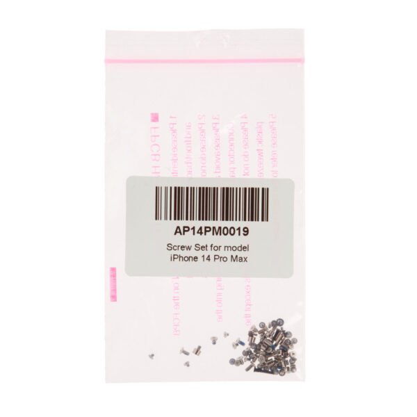 Screw Set, for iPhone 14 Pro Max