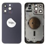 Rear Cover (Pulled) - Purple, For iPhone 14 Pro Max