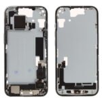 Middle Frame (Pulled B) incl. small parts - Blue, For iPhone 15