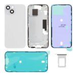 Rear Cover kit (excl. Logo) - Blue, For iPhone 15