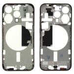 Middle Frame (Pulled) - White, For iPhone 15 Pro