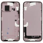 Middle Frame (Pulled) - Pink, For iPhone 15 Plus