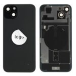 Back Glass (Pulled B) - Black, For iPhone 15 Plus