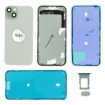 Rear Cover (Pulled) - Green, For iPhone 15 Plus