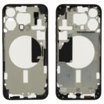 Middle Frame (Pulled) - Black, For iPhone 15 Pro Max