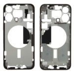 Middle Frame (Pulled) - Grey, For iPhone 15 Pro Max