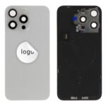 Back Glass (Pulled B) - White, For iPhone 15 Pro Max