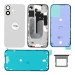 Rear Cover (Pulled) - White, For iPhone 16