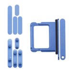 Keyset + Simcard Tray - Blue, For iPhone 16