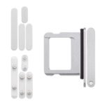 Keyset + Simcard Tray - White, For iPhone 16
