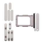 Keyset + Simcard Tray - Grey, For iPhone 16 Pro Max